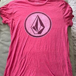 Volcom mens size medium red t shirt